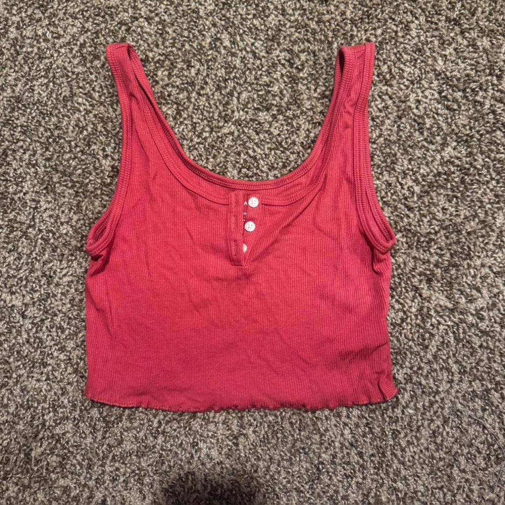 Women's Pink Sleeveless Top